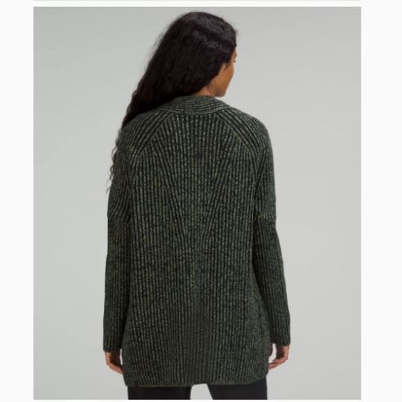 lululemon Cotton-Cashmere Blend Sweater Wrap - Picture 3 of 8